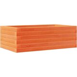  Vrtna sadilica voštano smeđa 70 x 40 x 23 cm masivna borovina | shoptok.hr