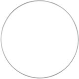 RAYHER Obroč kovinski, 30 cm, srebrn, (20634025) Cene