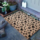 Artsy Doormats Predpražnik iz kokosovih vlaken 40x60 cm Paws and Bones – | Shoptok.si