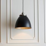  Endon 98749 - Visilica na sajli FRANKLIN 1xE27/10W/230V crna/mesing | Eponuda.com