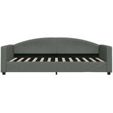 vidaXL Raztegljiva postelja temno siva 90x200 cm blago | Shoptok.si