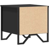  Noćni ormarić crni 40 x 30 x 40 cm od konstruiranog drva | shoptok.hr