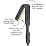 Tweezerman Studio Collection Lashcomb četkica za pročešljavanje trepavica Transparetn/Black 1 kom | shoptok.hr