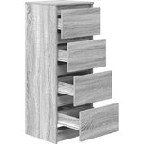  Komoda Siva Sonoma 37,5x35x99 cm Konstruirano drvo | Eponuda.ba