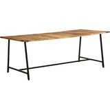  Blagovaonski stol 200x100x75 cm masivno drvo manga | shoptok.hr