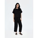 Reserved Bluza s liocelom - crno | shoptok.hr