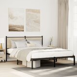  Metalni okvir kreveta bez madraca boja hrasta sonome 137x190 cm | shoptok.hr