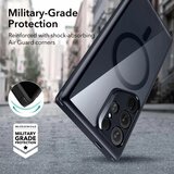 ESR Classic Hybrid HaloLock ovitek za Samsung Galaxy S24 Ultra - prozoren črn | Shoptok.si