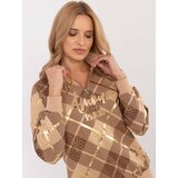 Calimera Sweatshirt-CLM-BL-1259.59-camel Cene