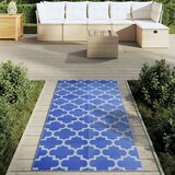 Vanjski tepih plavi 80 x 150 cm PP | shoptok.hr