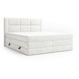 Esposa BOXSPRING POSTELJA 160 cm x 200 cm , tekstil krem barve, bela | Shoptok.si