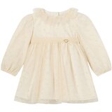 Mayoral otroška oblekica z dolgimi rokavi heart natural | Shoptok.si