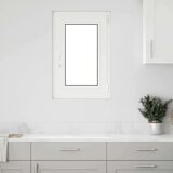vidaXL Kletno okno "RISOR" 50x75 cm vrtljivo-nagibno DIN levo belo | Shoptok.si