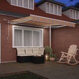  Avtomatska retraktibilna tenda z LED večbarvno črto 300x250 cm, (22146336) | Shoptok.si