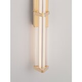 Nova Luce Metalna LED zidna lampa s mogućnosti zatamnjivanja mat zlatna Pheme – | shoptok.hr