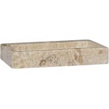 vidaXL Zidni umivaonik krem 38 x 24 x 6,5 cm mramorni | shoptok.hr