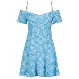 Calvin Klein cvetna plava haljina CKJ20J221073-0G3 cene
