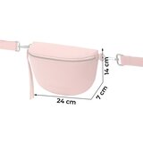 Harbour 2nd Torbica za okrog pasu 'Paulette' kaki / roza | Shoptok.si