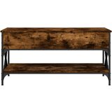  Stolić za kavu boja hrasta 100 x 50 x 50 cm od drva i metala | shoptok.hr