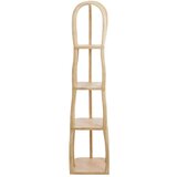 Light & Living Regal od masivnog manga u svijetloj prirodnoj boji 53x175x40 cm Lowe – | shoptok.hr