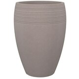 Scheurich Okrugla posuda za biljke Lineo High (Vanjska dimenzija (ø x V): 47 x 65 cm, Plastika, Taupe) | shoptok.hr