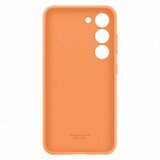 Samsung original silikonski ovitek EF-PS911TOE za Galaxy S23 5G - oranžen | Shoptok.si