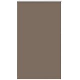 Rolo zavjesa za zamračivanje boje kave 135x210 cm Širina tkanine 131,6 cm Poliester | Shoptok.si