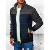 DStreet Kurtka męska przejściowa pikowana granatowa | Shoptok.si