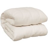 vidaXL Obtežena odeja svetlo krem 200x200 cm 13 kg blago, (20768778) | Shoptok.si