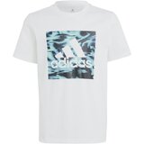 Adidas Funkcionalna majica modra / bela | Shoptok.si