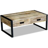  Stol za kavu sa 2 ladice Čvrsto Mango drvo 100x60x40 cm | Eponuda.ba