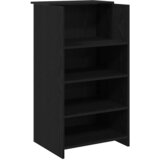  Recepcijski stol crni 55x50x103,5 cm izrađeno drvo | shoptok.hr