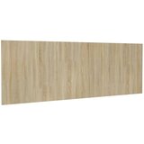 Maison Chic posteljno vzglavje - vzglavna omarica - nočna omarica sonoma hrast 240x1,5x80 cm konstruiran les, (21707276) Cene