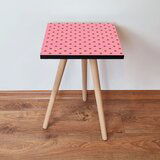 Hanah home klub sto Shp369, 35x42x35 cm, Roze | ePonuda.com