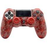  Silikonska zastita za Joystick PS4 mine craft crvena Cene