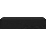  Zidna polica s ladicama crna 80x33x17 cm izrađeno drvo | Eponuda.com