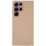 Goospery Soft Feeling silikonski ovitek za Samsung Galaxy S23 Ultra 5G - bež | Shoptok.si