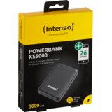 Intenso Prijenosni punjač za mobitele i tablete 5000mAh - POWERBANK XS5000 Black | shoptok.hr