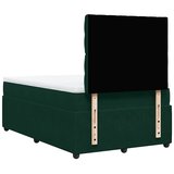  box spring s madracem tamnozeleni 120x190 cm baršunasti | shoptok.hr