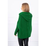 Kesi Sweater with hood and green bat sleeves | Eponuda.ba