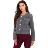 RUE PARIS Jacket-IT-KR-FL9586.64-dark grey | Shoptok.si