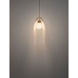 Nova Luce Mjedena željezna LED viseća svjetiljka sa staklenim sjenilom Shelina – | shoptok.hr