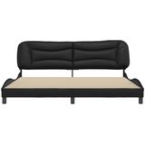  Okvir za krevet bez madraca Hvar crni 200x200 cm od umjetne kože | shoptok.hr