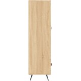  Visoka komoda boja hrasta 69,5 x 31 x 115 cm konstruirano drvo | shoptok.hr