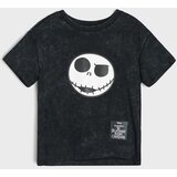 Sinsay Pamučna majica kratkih rukava isprana izgleda The Nightmare Before Christmas | shoptok.hr