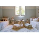 Lorena Canals Svetlo modra/kremno bela pralna/ročno tkana bombažna preproga 120x160 cm Kitchen Tiles Blue Sage – | Shoptok.si