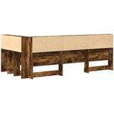  Skladišno uzglavlje Dimljeni hrast 90 cm Konstruirano drvo | shoptok.hr