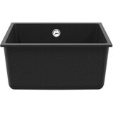  Umivaonik Crna 430 x 460 mm 80% kvarc i 20% smola | Eponuda.com