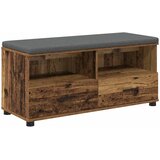  Klupa za hodnik s jastukom Staro drvo 100 x 38 x 46 cm | Eponuda.ba