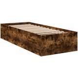  Okvir kreveta za pod Dimljeni hrast 80 x 200 cm | shoptok.hr